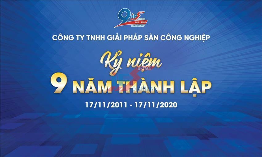 IFS KỶ NIỆM 09 NĂM THÀNH LẬP CÔNG TY (17/11/2011-17/11/2020)