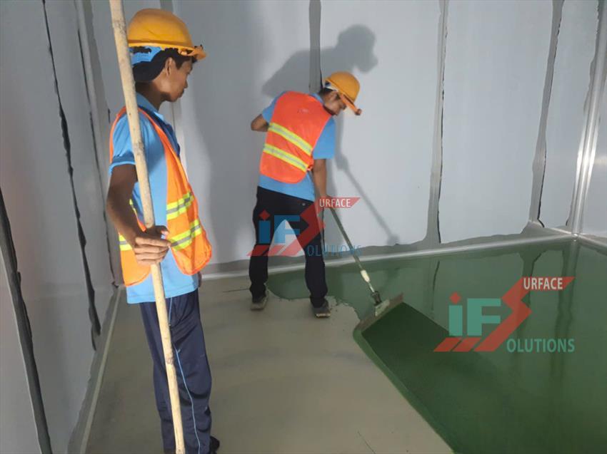 IFS THI CÔNG HỆ SÀN PU CHO NHÀ MÁY SỮA VINAMILK 2026