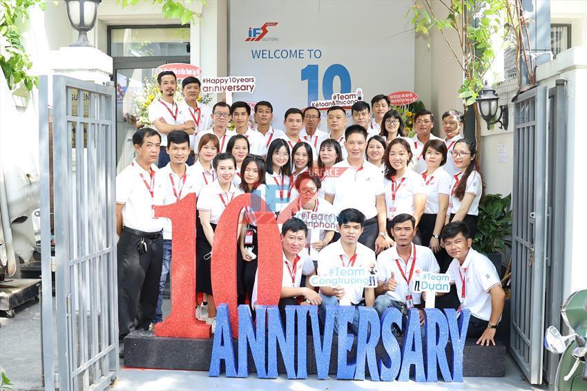 KỶ NIỆM 10 NĂM THÀNH LẬP CÔNG TY IFS (17.11.2011-17.11.2021)